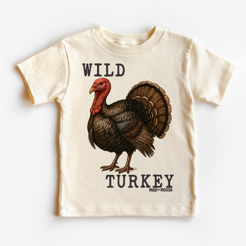 Wild Turkey Thanksgiving Fall T-Shirt - Fall Tee