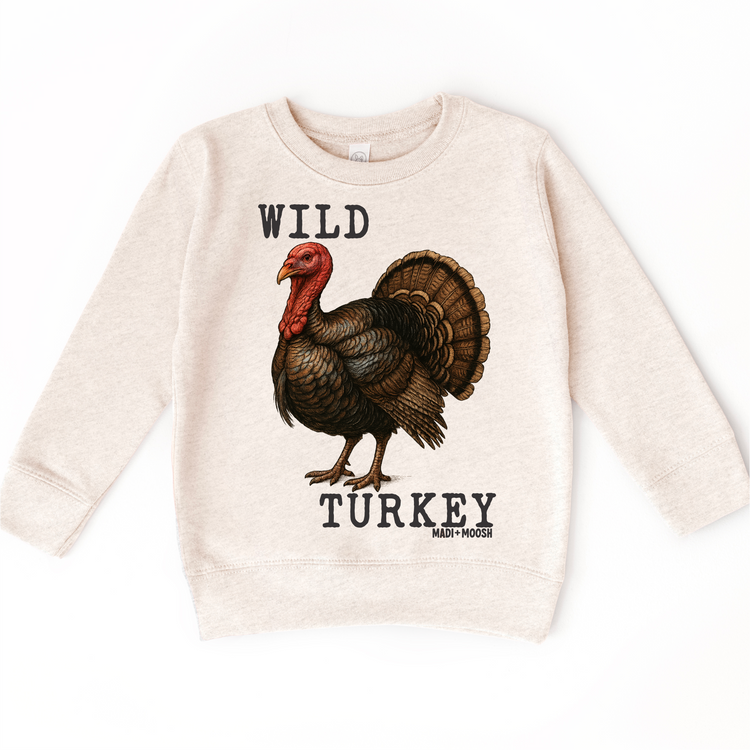 Wild Turkey Thanksgiving Fall T-Shirt - Fall Tee