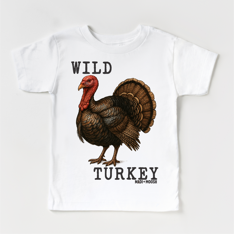 Wild Turkey Thanksgiving Fall T-Shirt - Fall Tee