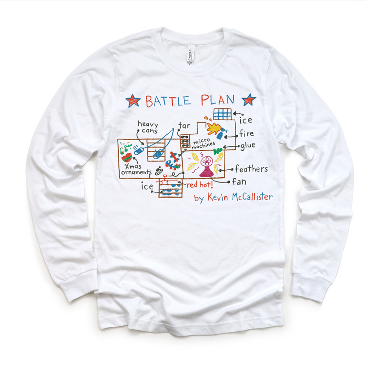 Kevin McCallister's Battle Plan Christmas Shirt