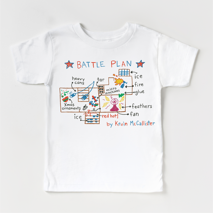 Kevin McCallister's Battle Plan Christmas Shirt