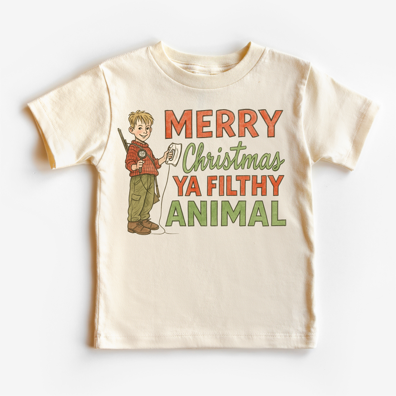 Merry Christmas Ya Filthy  Animal Christmas Shirt