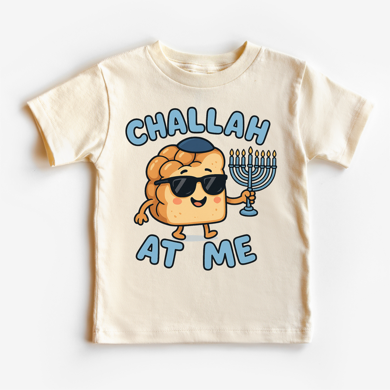 Challah At Me T-Shirt - Hanukkah Tee