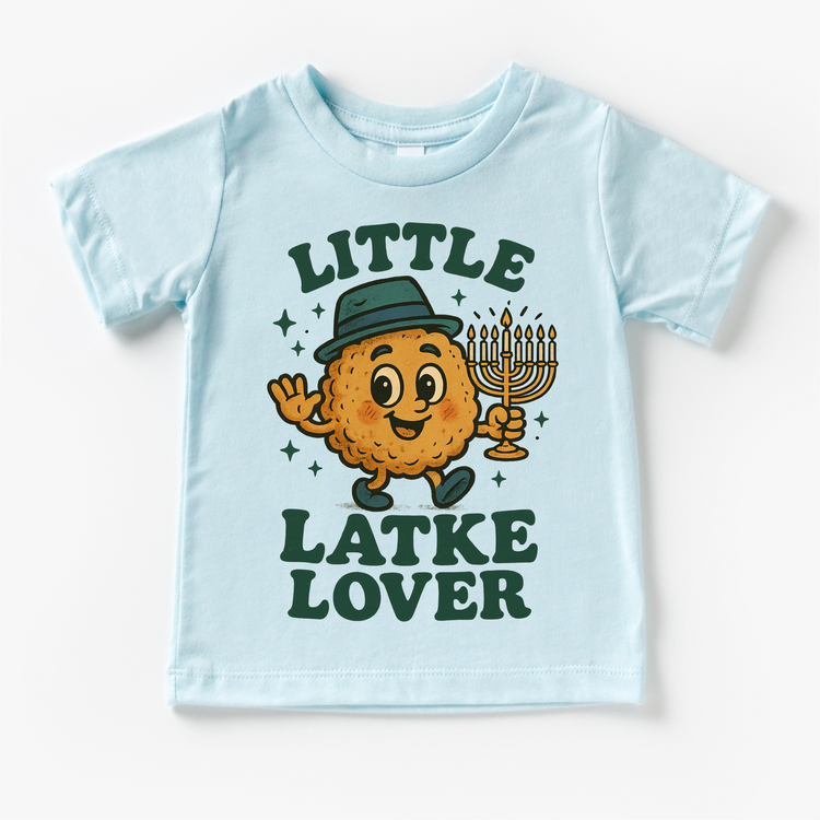 Little Latke Lover T-Shirt - Hanukkah Tee