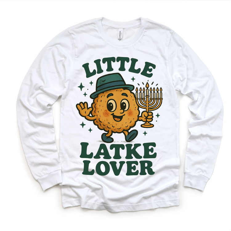 Little Latke Lover T-Shirt - Hanukkah Tee