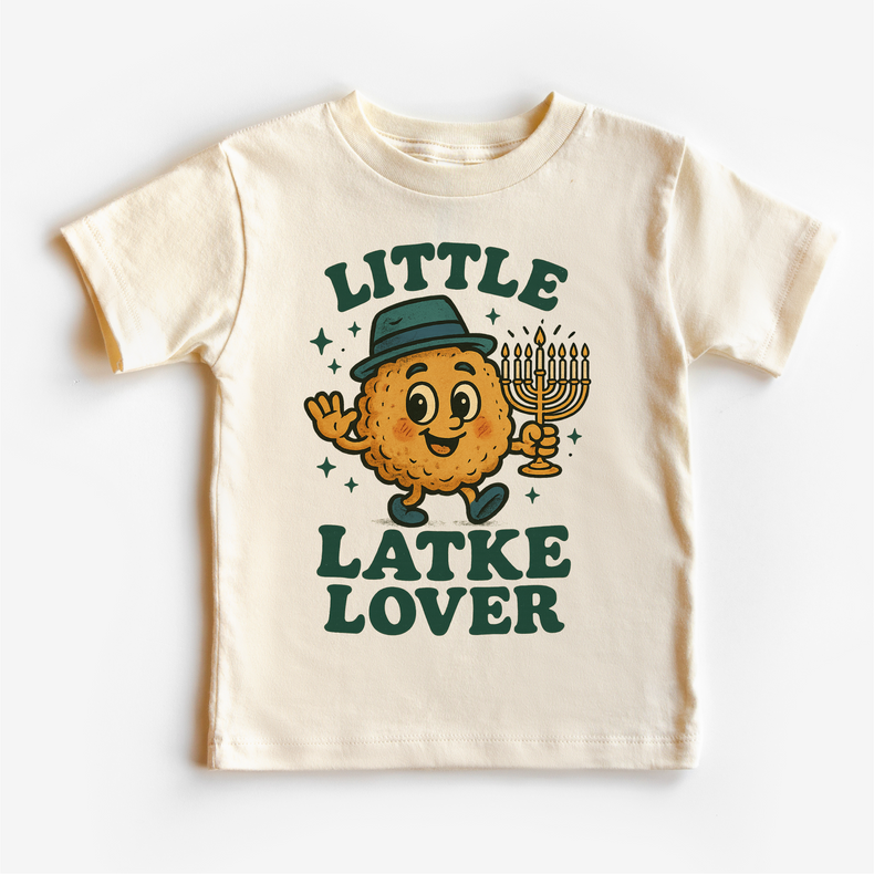Little Latke Lover T-Shirt - Hanukkah Tee
