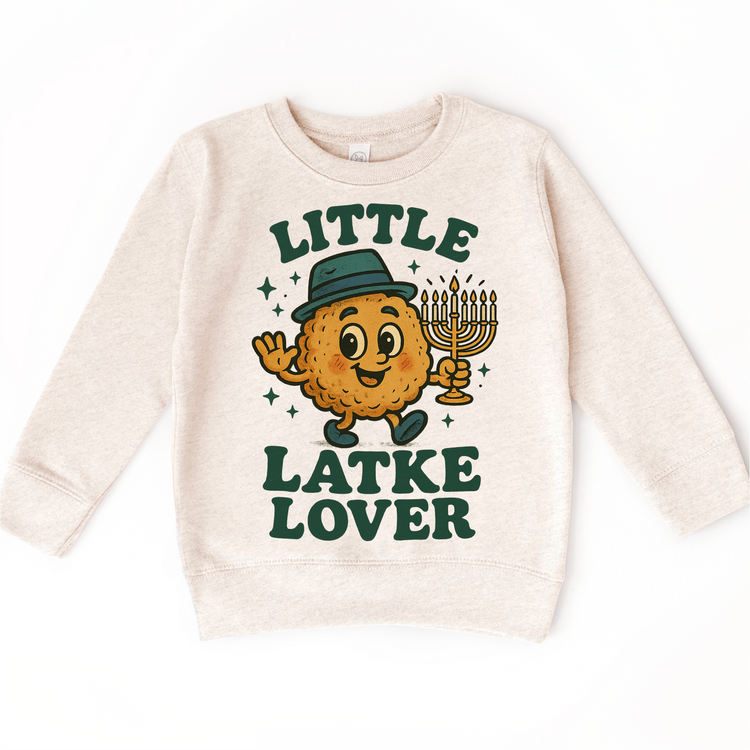 Little Latke Lover T-Shirt - Hanukkah Tee