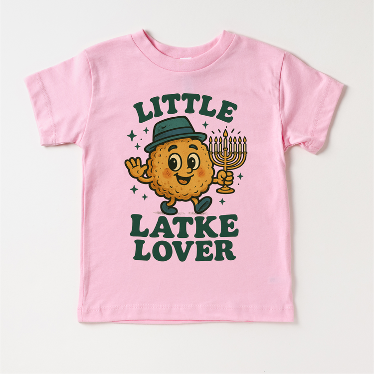 Little Latke Lover T-Shirt - Hanukkah Tee