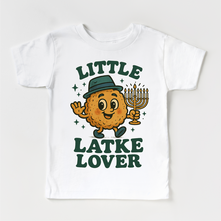 Little Latke Lover T-Shirt - Hanukkah Tee