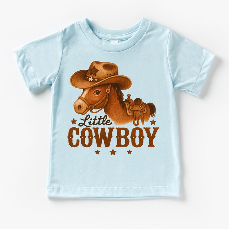 Little Cowboy Western T-Shirt - Boy's Rodeo Tee