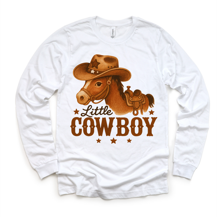 Little Cowboy Western T-Shirt - Boy's Rodeo Tee