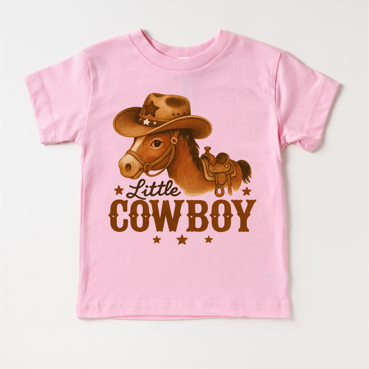 Little Cowboy Western T-Shirt - Boy's Rodeo Tee