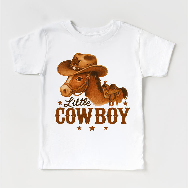 Little Cowboy Western T-Shirt - Boy's Rodeo Tee