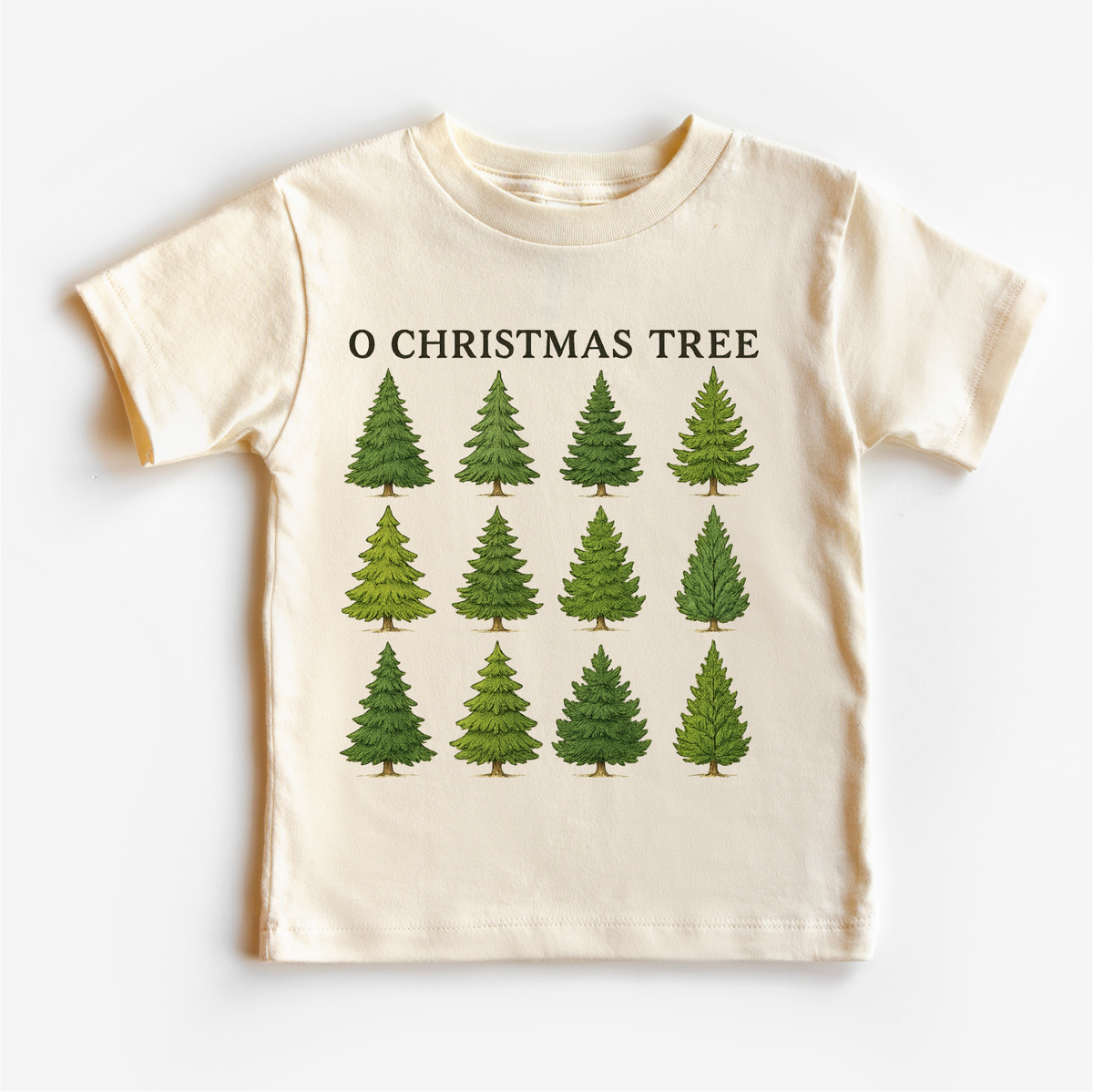 O Christmas Tree Natural kids shirt