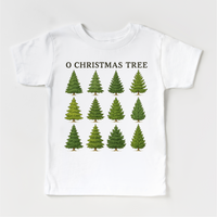 O Christmas Tree White kids shirt