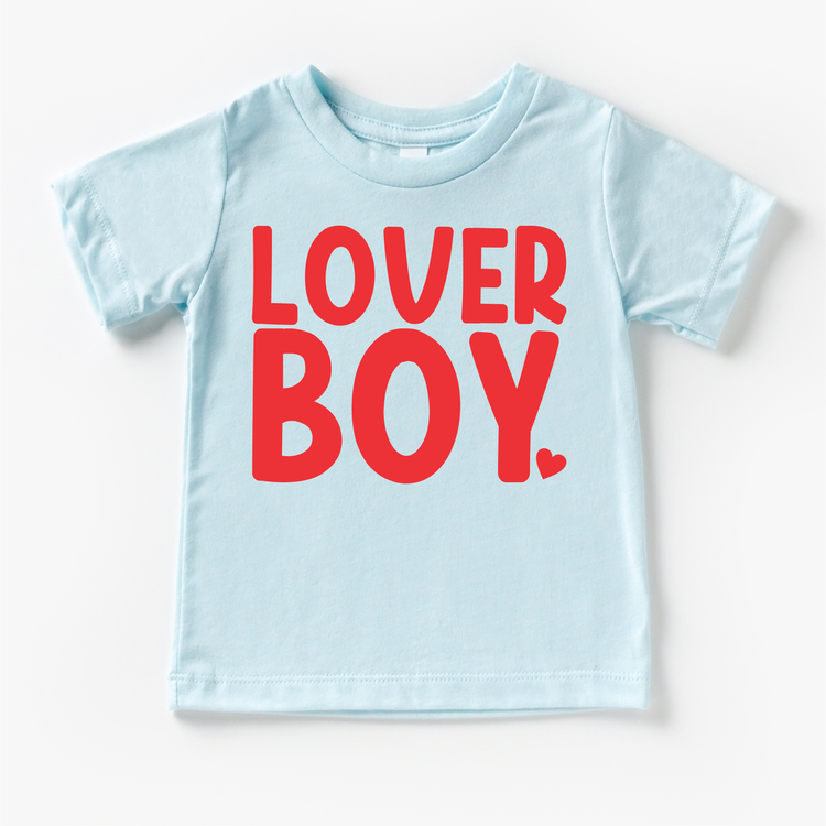 Lover Boy Valeintine's Day Shirt -  Boy's Valeintine Tee