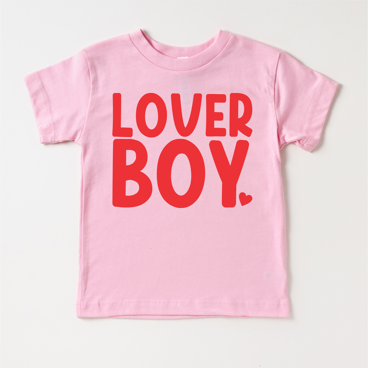 Lover Boy Valeintine's Day Shirt -  Boy's Valeintine Tee