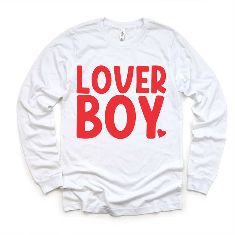 Lover Boy Valeintine's Day Shirt -  Boy's Valeintine Tee
