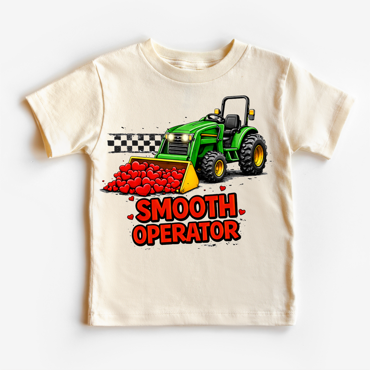 Smooth Operator Tractor Valeintine's Day Shirt -  Contry Farm Valeintine Tee