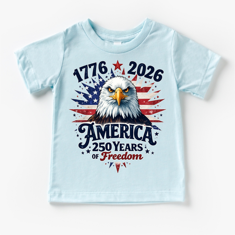 250 Year Aniversary 4th Of July Shirt -  1776 to 2026 Freedom Tee