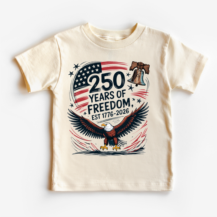 250 Year Aniversary 4th Of July Shirt -  250 Years Of Freedom