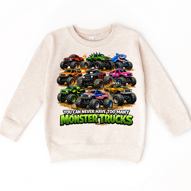You Can Never Have Too Many Monster Trucks Shirt
