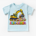 Eggs Cavator Excavator Easter Shirt - Kids Easter Egg Tee - Madi Moosh Boutique