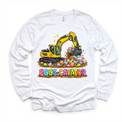 Eggs Cavator Excavator Easter Shirt - Kids Easter Egg Tee - Madi Moosh Boutique