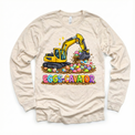 Eggs Cavator Excavator Easter Shirt - Kids Easter Egg Tee - Madi Moosh Boutique