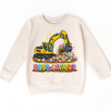 Eggs Cavator Excavator Easter Shirt - Kids Easter Egg Tee - Madi Moosh Boutique