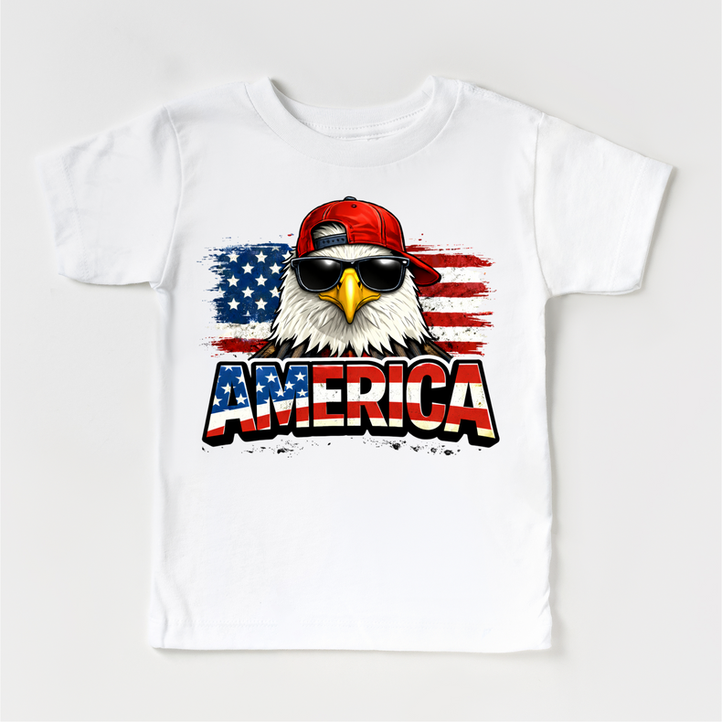 American Bold Eagle 4th of July Shirt - Independence Day Tee