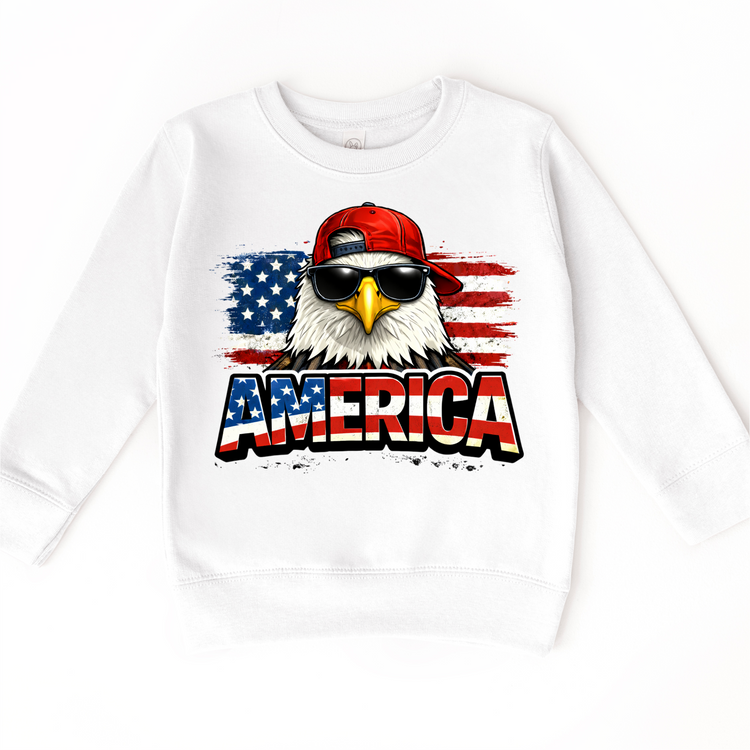 American Bold Eagle 4th of July Shirt - Independence Day Tee