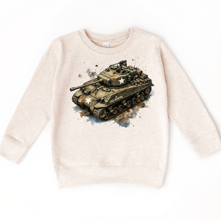 WWII Sherman Tank Military Shirt - Military Tank Tee
