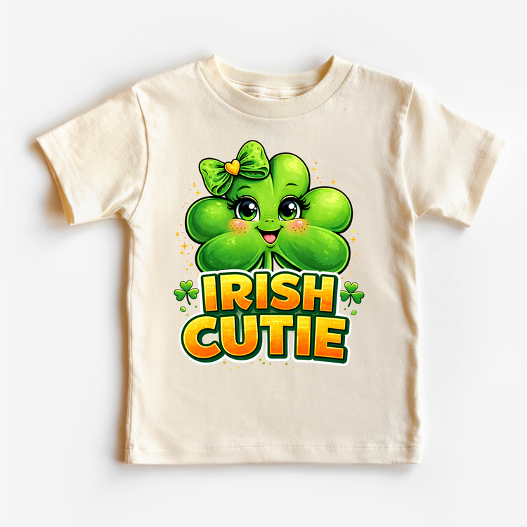 Irish Cutie St. Patricks Day Shirt - Girls Irish Tee