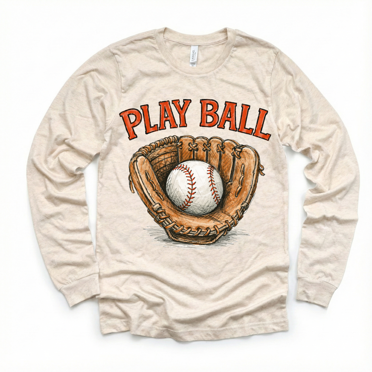 Play Ball Baseball Shirt - Baseball Tee