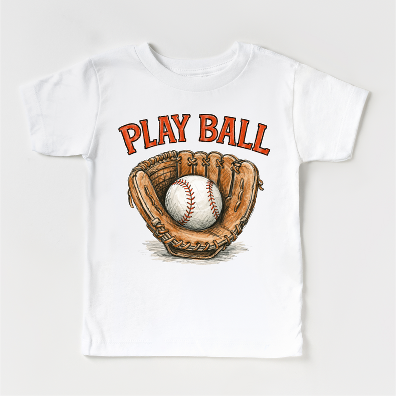 Play Ball Baseball Shirt - Baseball Tee