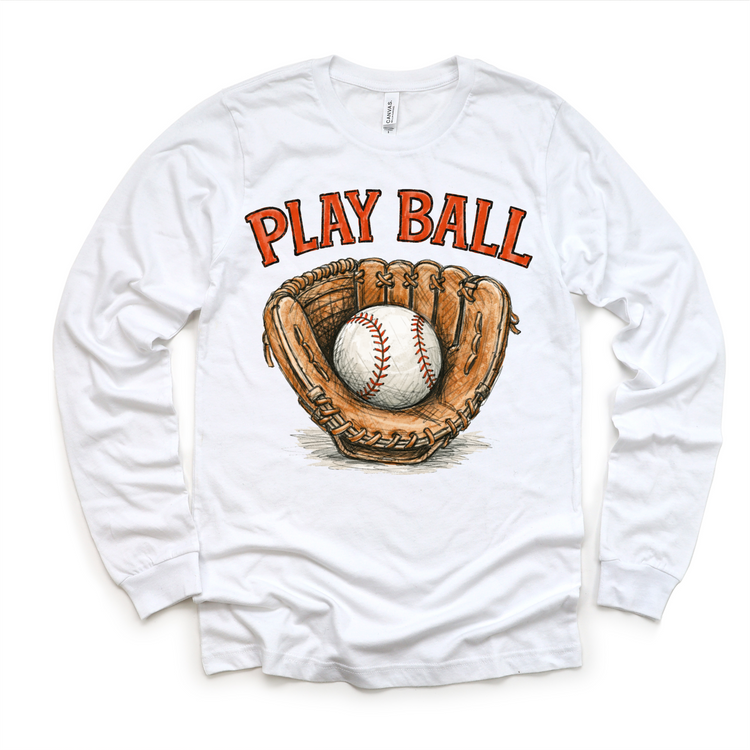 Play Ball Baseball Shirt - Baseball Tee