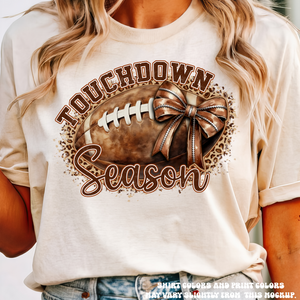 Touchdown Season Tee - Printed On Comfort Colors