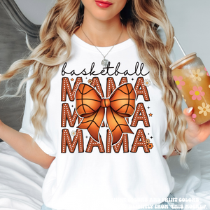 Basketball Mom Tee - Printed On Comfort Color