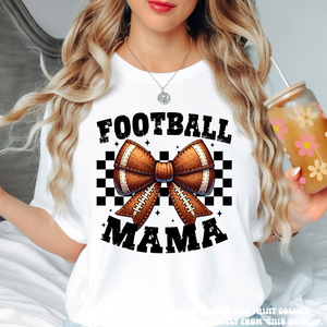 Football Mama Tee - Printed On Comfort Colors Tee