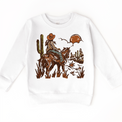 Cowgirl Riding Off In The Sunset Shirt - Girls Western Cowgirl Tee - Madi Moosh Boutique