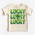 Lucky 4 Leaf Clover St. Patrick's Day Shirt - Girls Irish Tee - Madi Moosh Boutique