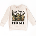 On The Hunt Easter Egg Hunting Shirt - Camo Easter Egg Tee - Madi Moosh Boutique