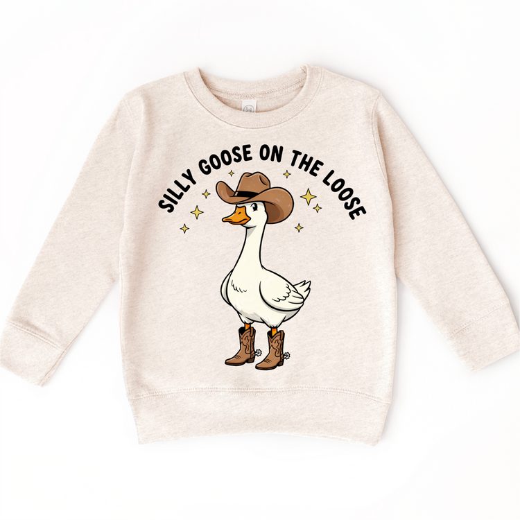 Silly Goose On The Loose Cowboy T-Shirt - Cowboy Goose Shirt - Madi Moosh Boutique