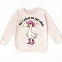 Silly Goose On The Loose Cowgirl T-Shirt - Cowgirl Goose Shirt - Madi Moosh Boutique
