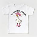 Silly Goose On The Loose Cowgirl T-Shirt - Cowgirl Goose Shirt - Madi Moosh Boutique