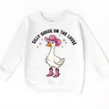 Silly Goose On The Loose Cowgirl T-Shirt - Cowgirl Goose Shirt - Madi Moosh Boutique