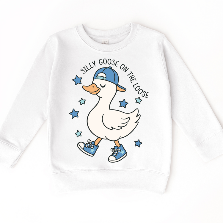 Silly Goose On The Loose T-Shirt - Boys Silly Goose Tee - Madi Moosh Boutique