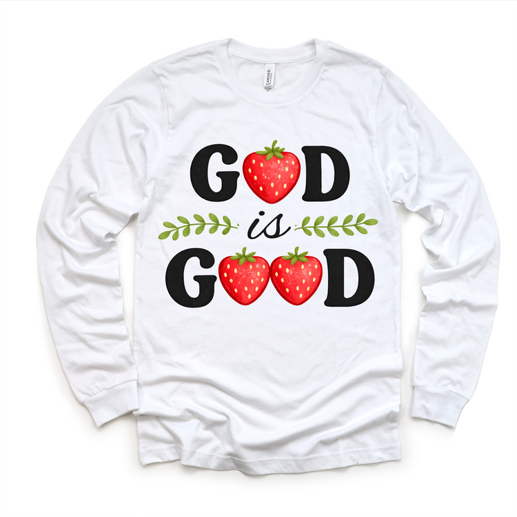 God Is Good Strawberry Festival Shirt - Fruit Of The Spirit Tee - Madi Moosh Boutique