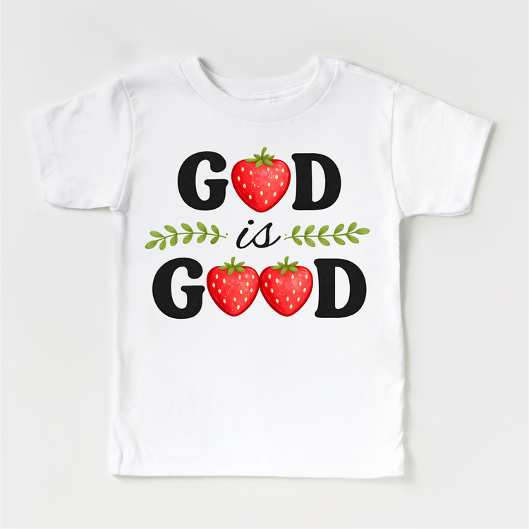 God Is Good Strawberry Festival Shirt - Fruit Of The Spirit Tee - Madi Moosh Boutique